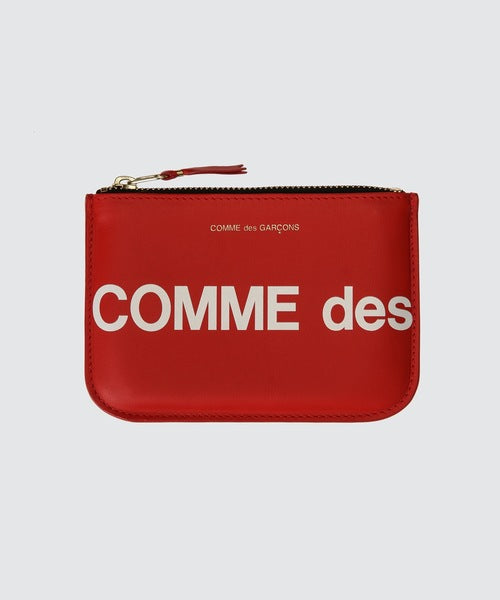 Comme des garcons discount wallet huge logo