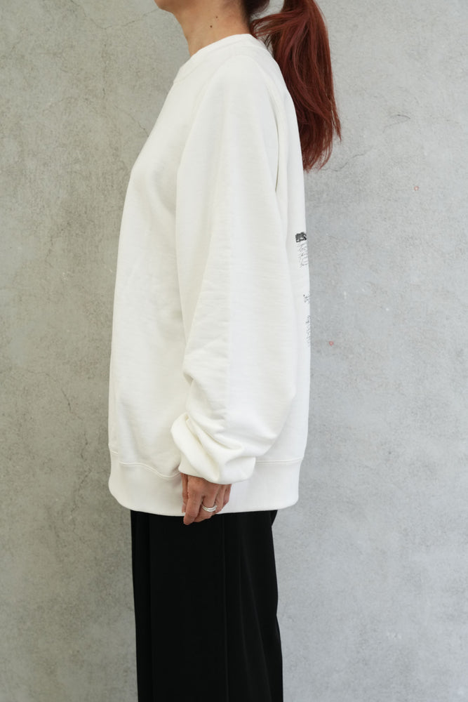 
                  
                    OVERSIZED ARMOR SWEAT -WHITE PRINTED-
                  
                