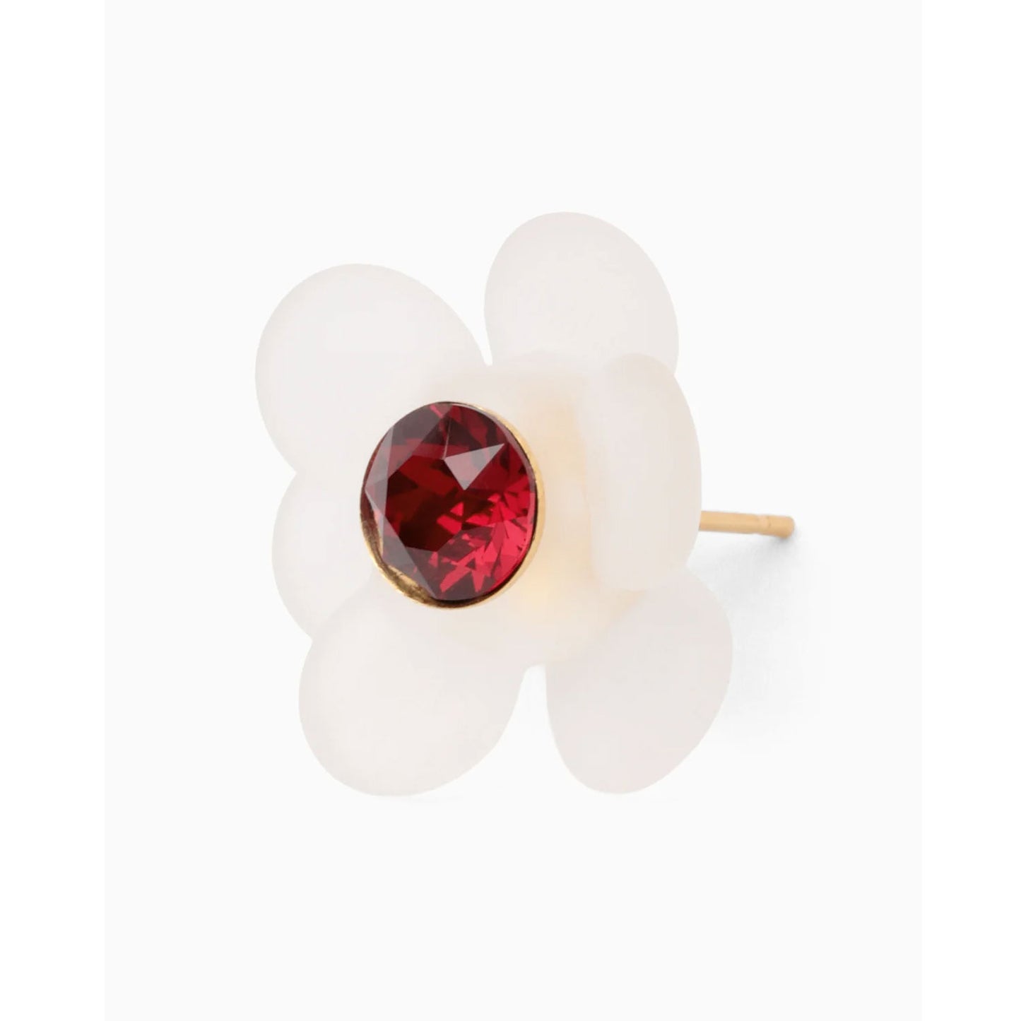 
                  
                    Floral Motif Earrings - clear
                  
                