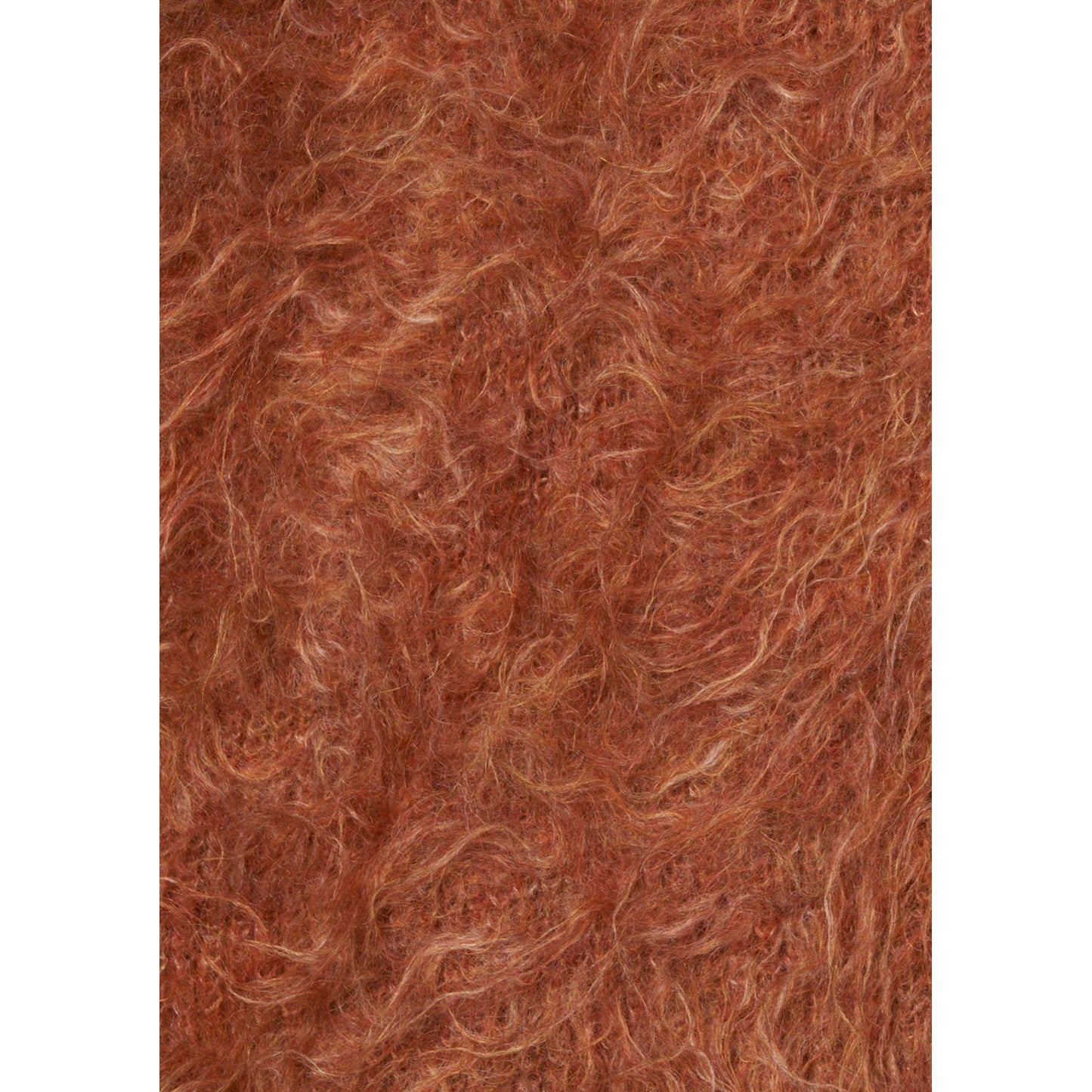 
                  
                    Shaggy V-Neck Cardigan-KHAKI-
                  
                