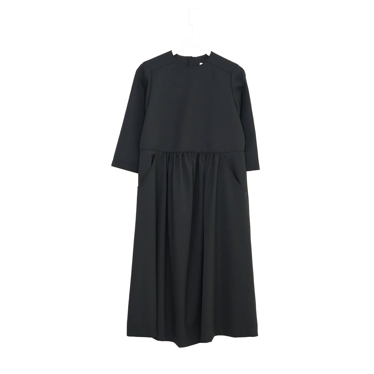 【GW迄大幅値下げ】ワンピース Log Colollection1-8 スカラップレース使い丸衿ワンピース【オケージョン】/F i.n.t