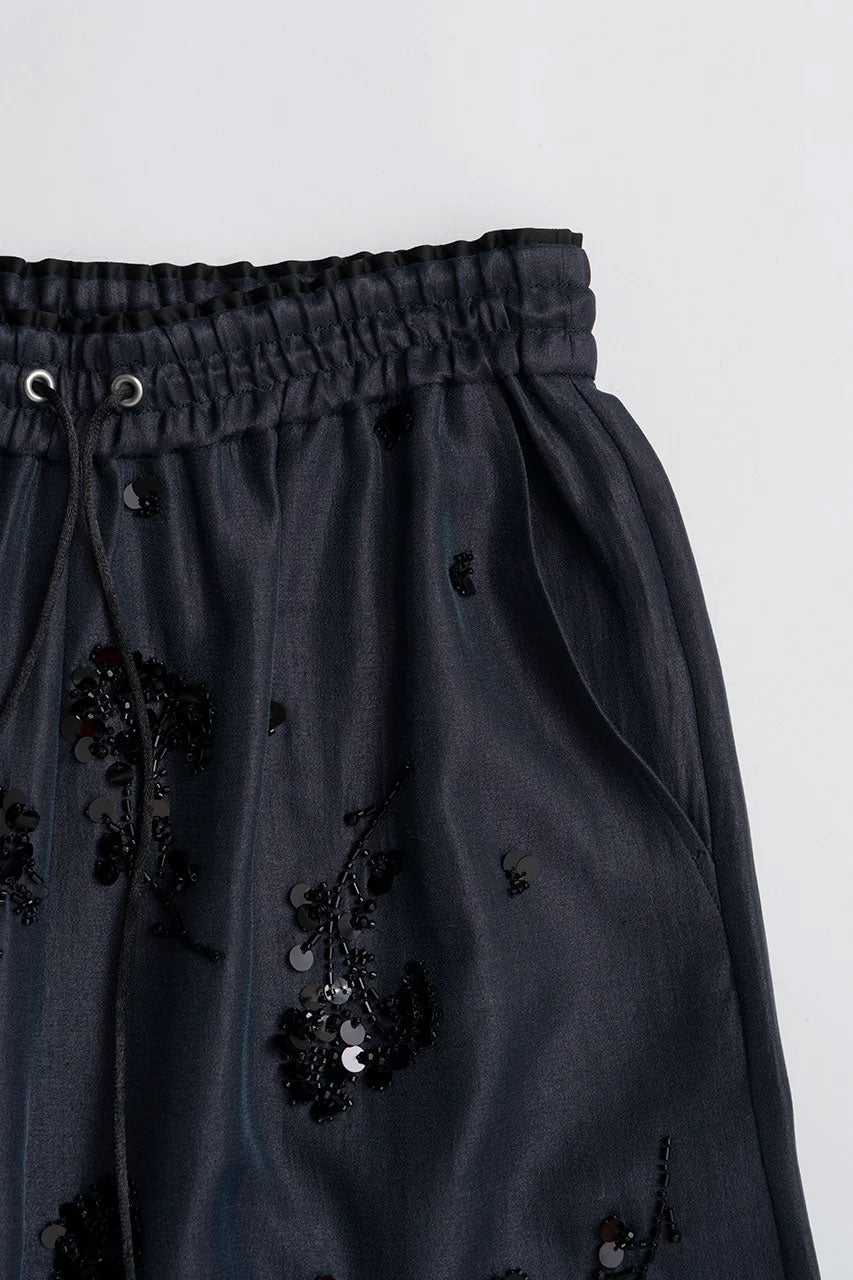 
                  
                    Embroidered Easy Pants -NAVY-
                  
                