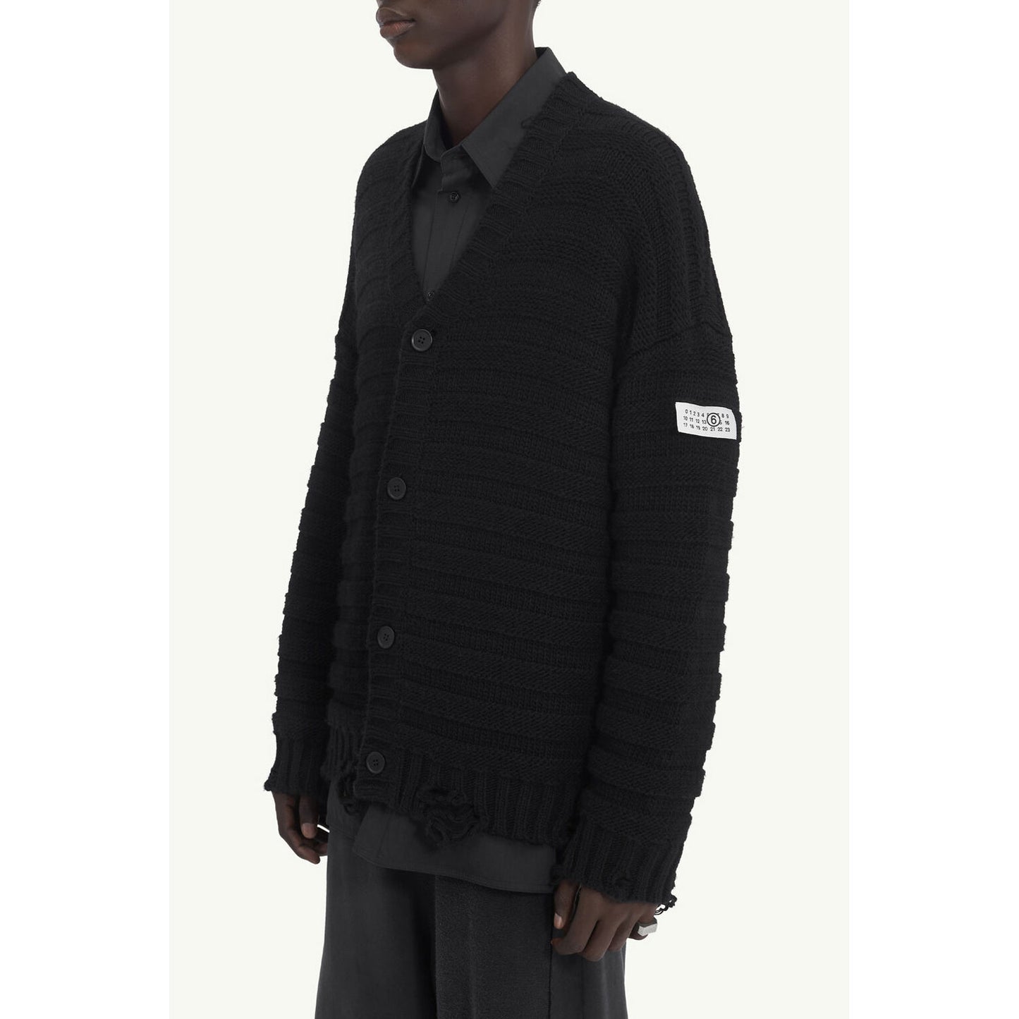 
                  
                    wool cardigan -BLACK-
                  
                