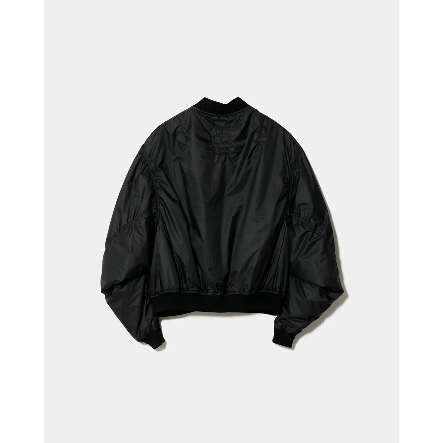 
                  
                    nylon ripstop fan shape MA-1 blouson -black-
                  
                