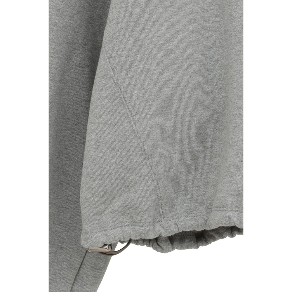 
                  
                    HALF ZIP SHORT TOPS -GRAY-
                  
                