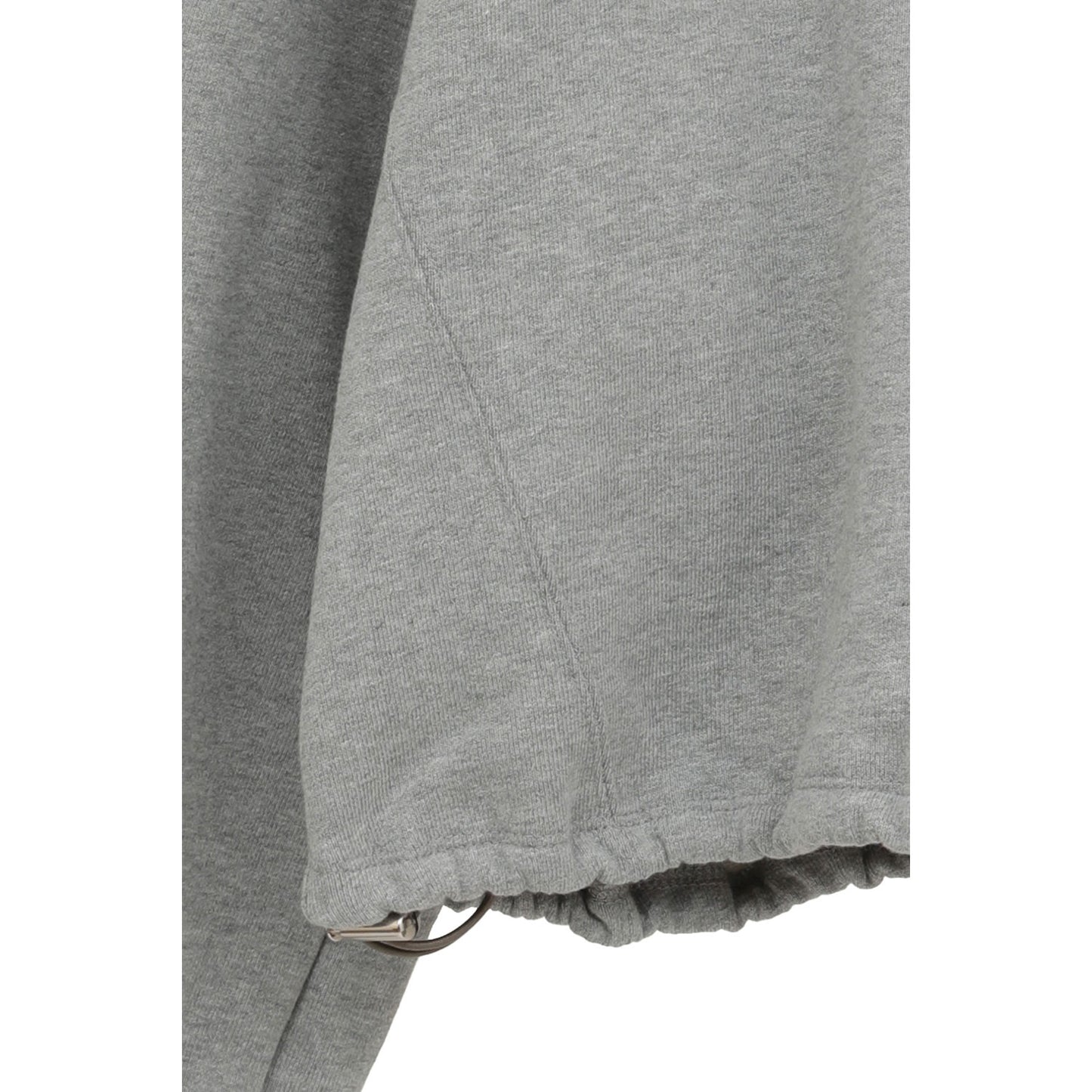 
                  
                    HALF ZIP SHORT TOPS -GRAY-
                  
                