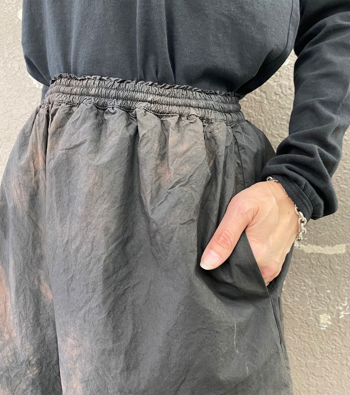 
                  
                    POPLIN SHORT TROUSERS‐BROWN/BLACK‐
                  
                
