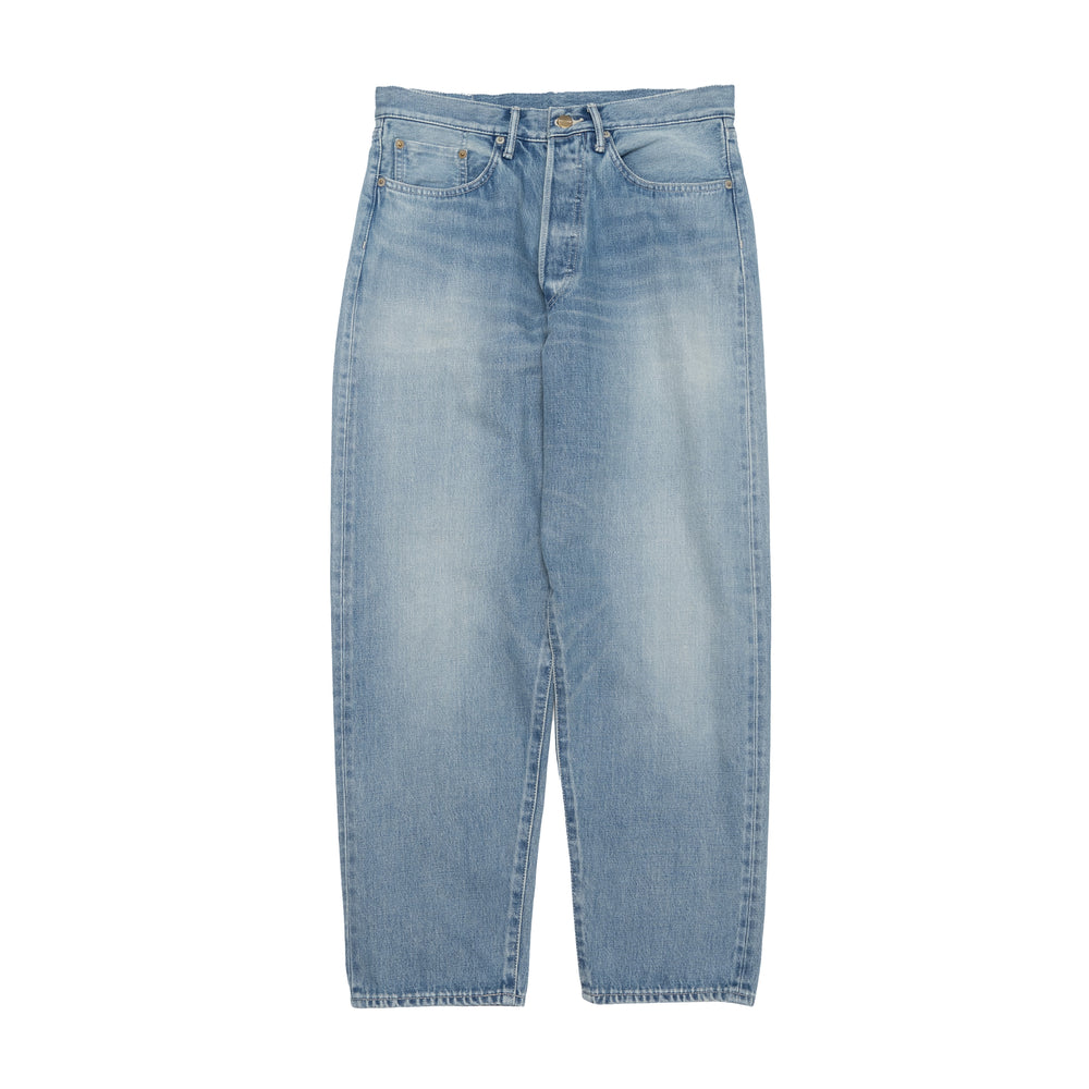 SELVAGE DENIM FIVE POCKET TAPERED PANTS