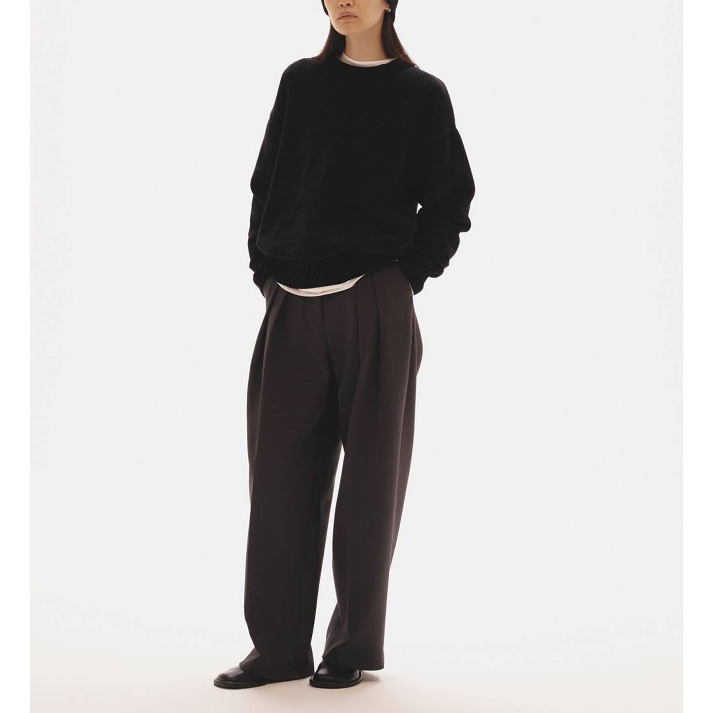 
                  
                    Mallyarn Boyfriend Knit -BLACK-
                  
                