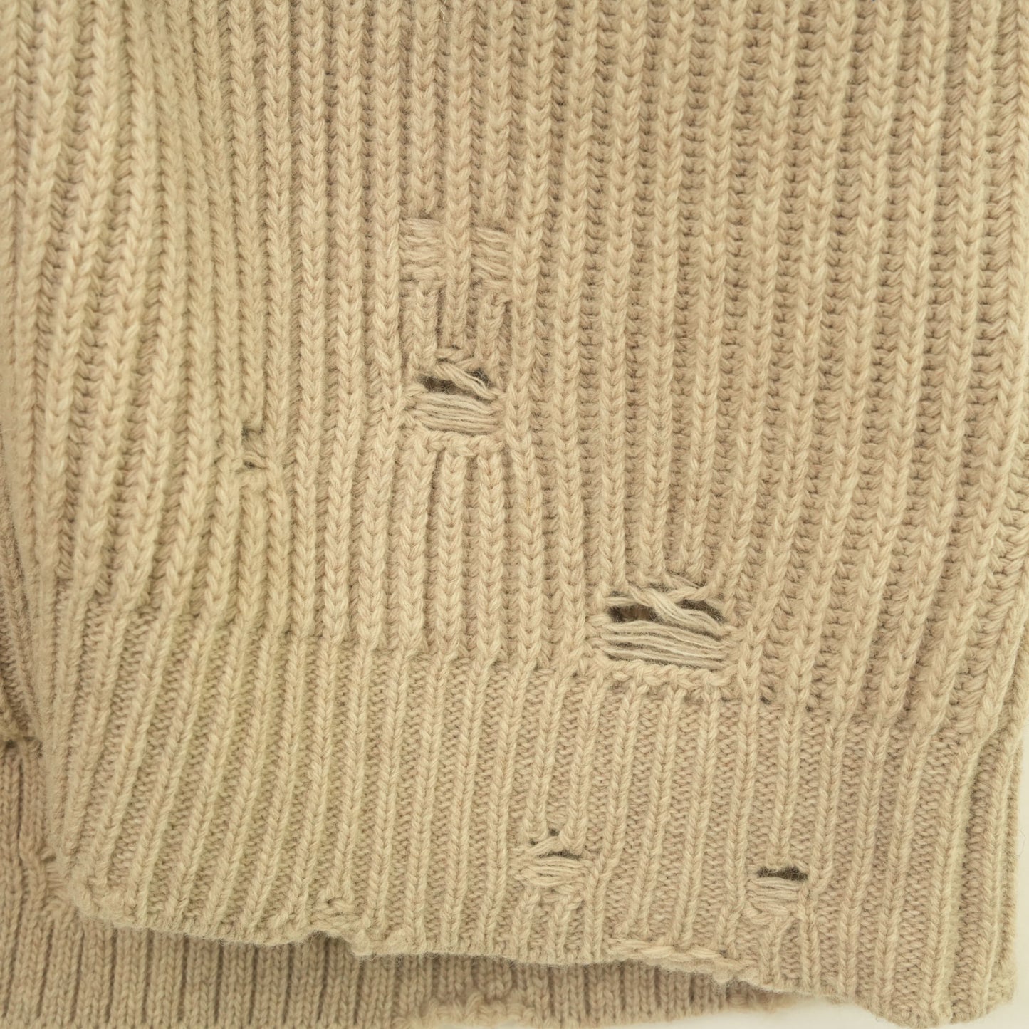 
                  
                    Zip up Long Knit-BEIGE-
                  
                