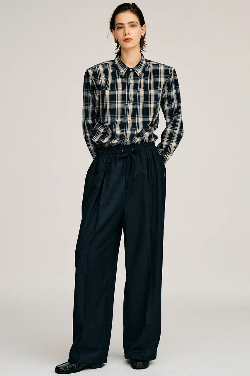 
                  
                    Worsted Track Pants
                  
                