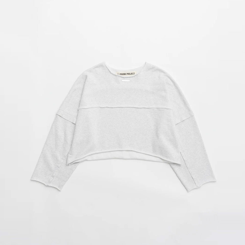 Wide Over Sweatshirt-L.GRAY-