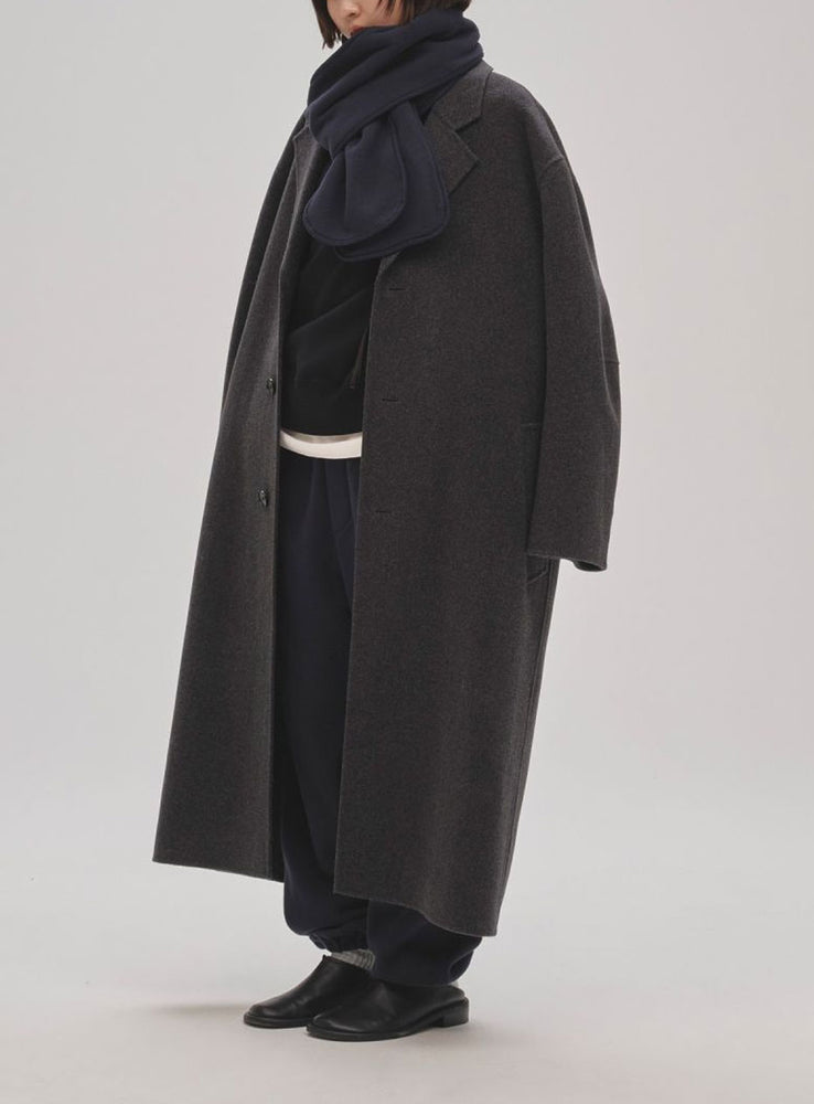 
                  
                    Wool Over Coat-C/GREY-
                  
                