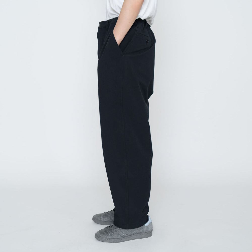 STRETCH TWILL WIDE TAPERED FIELD PANTS – OBLIGE