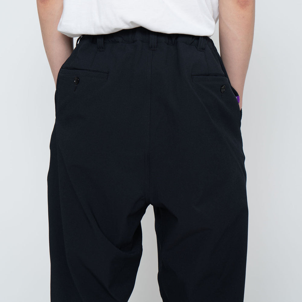 STRETCH TWILL WIDE TAPERED FIELD PANTS – OBLIGE