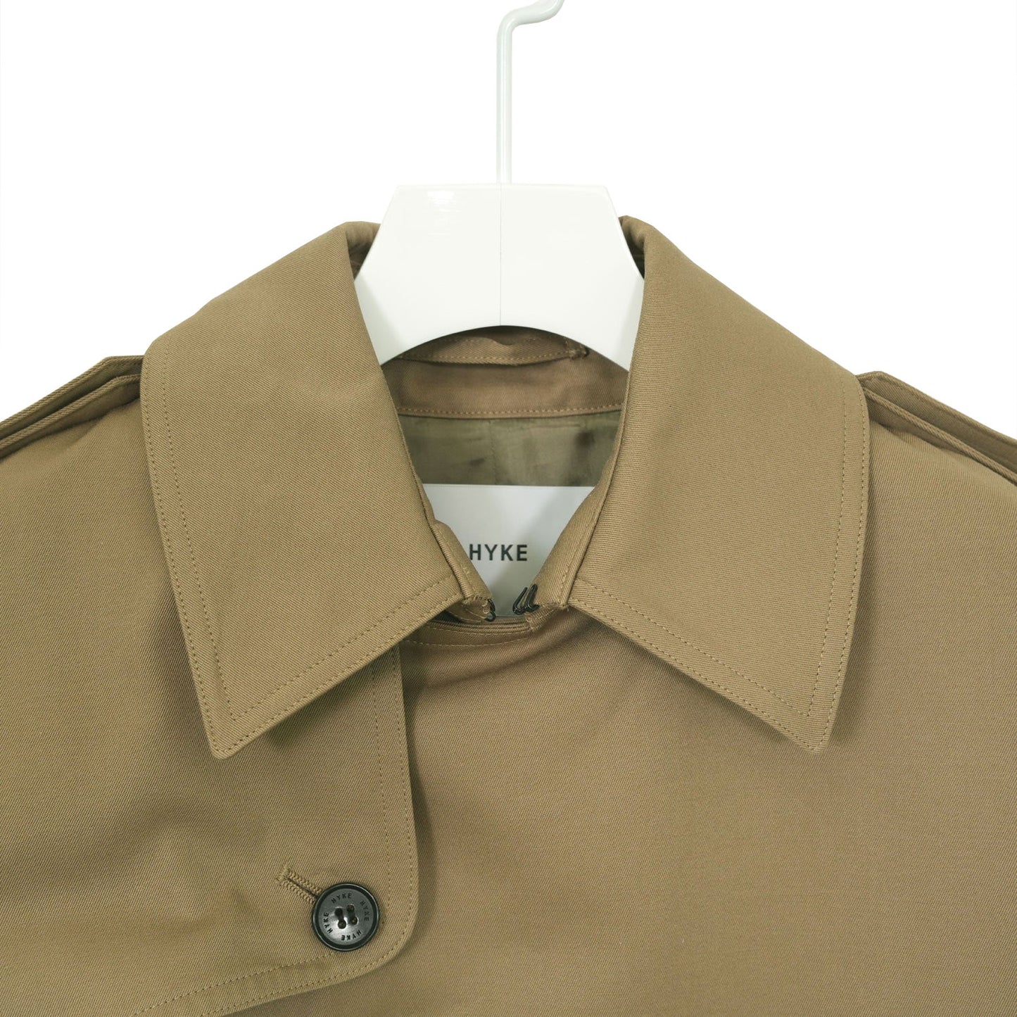 
                  
                    CROPPED TRENCH COAT/BIG FIT-BEIGE-
                  
                