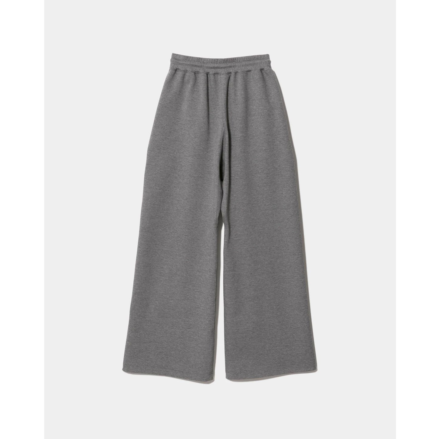 
                  
                    compqct double jersey wide straight pants -black-
                  
                