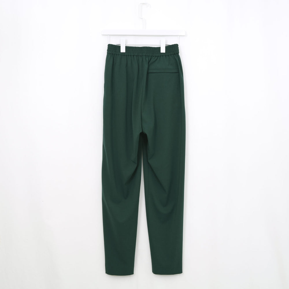 
                  
                    STRETCH TAPERED PANTS-GREEN-
                  
                