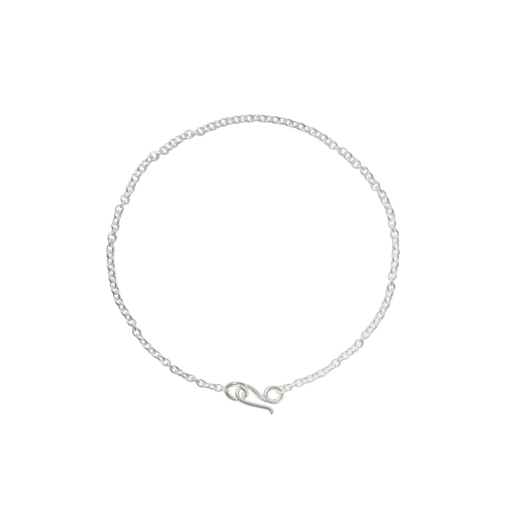 LOOP CLASP NECKLACE/Silver