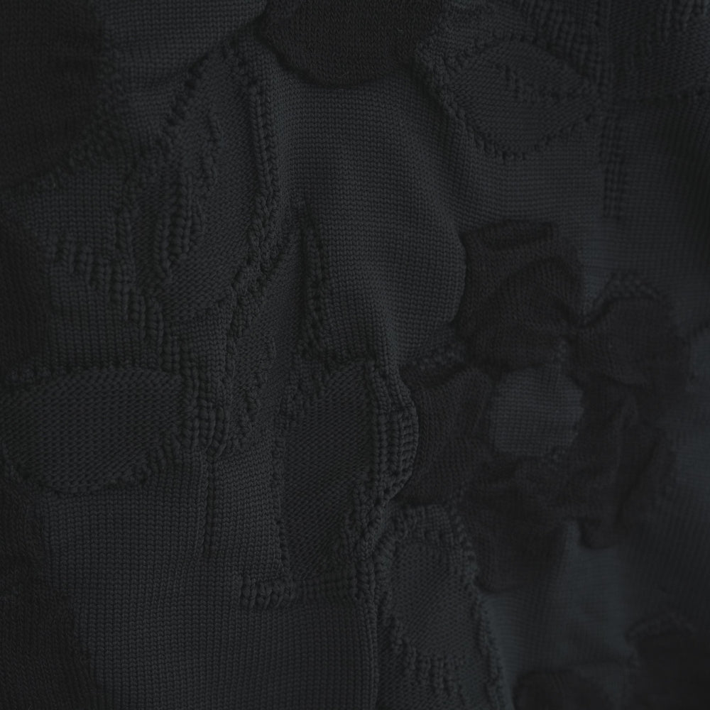 
                  
                    花柄インターシャニット-BLACK-
                  
                