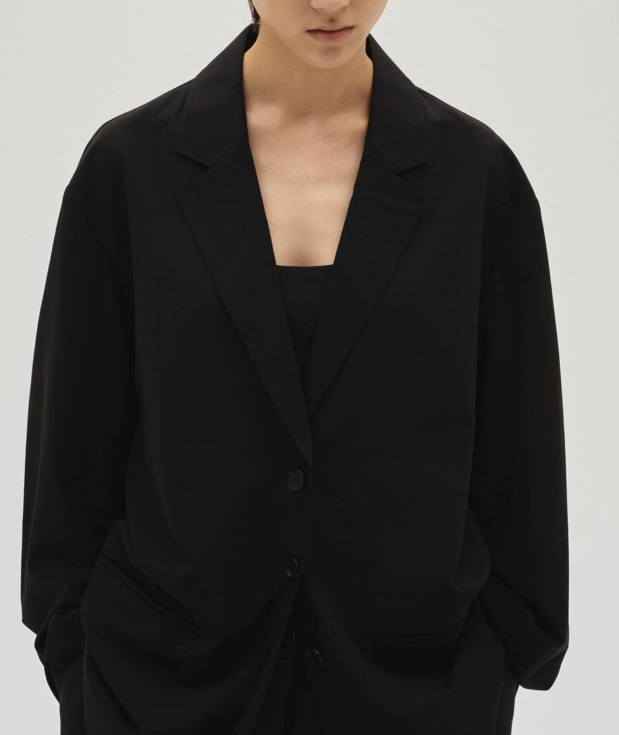 
                  
                    Dry Touch Rough Jacket -BLACK-
                  
                