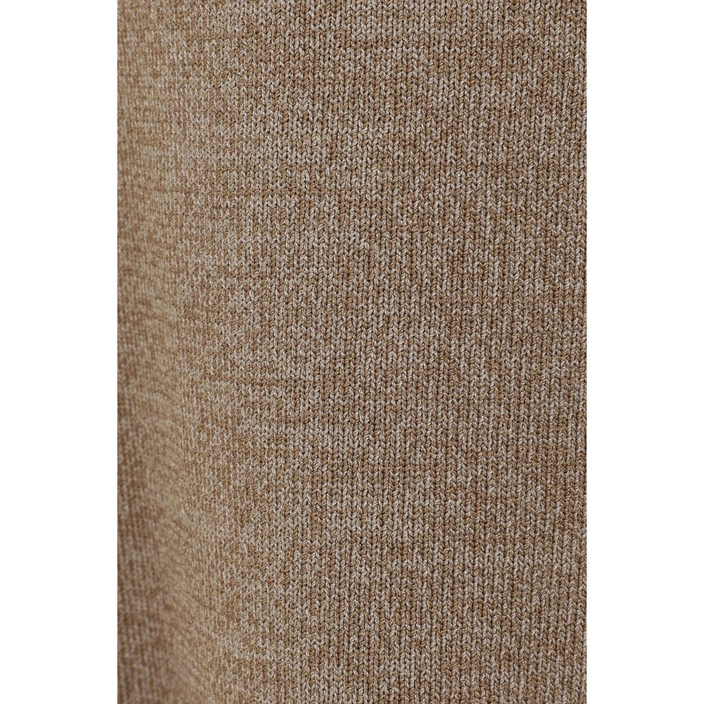 
                  
                    BASIC COMPACT KNIT TOPS -BEIGE-
                  
                