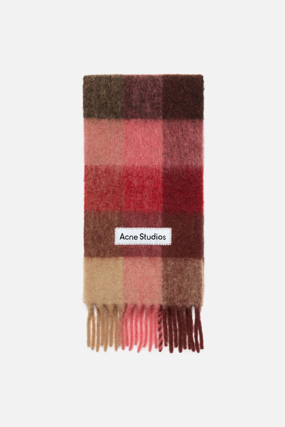 
                  
                    Mohair check scarf
                  
                