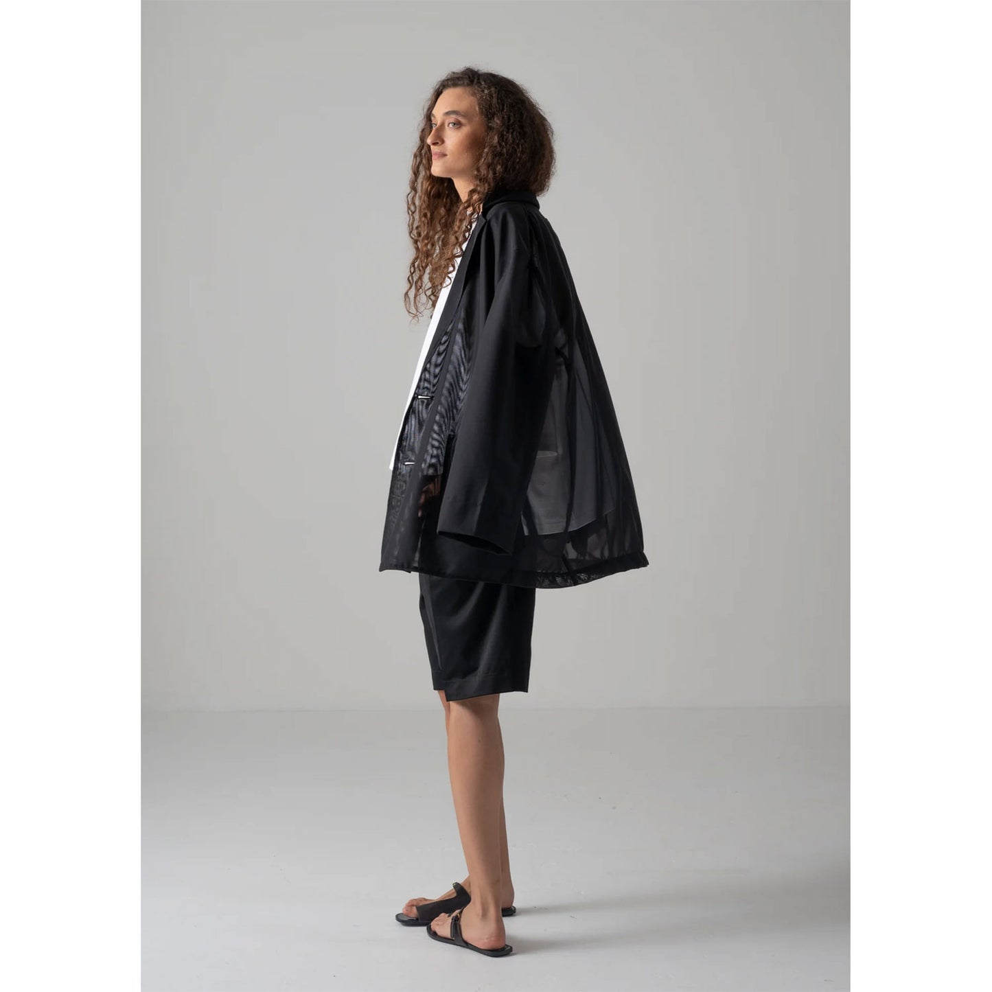 
                  
                    JUBILEE JACKET / SHEER RUSSELL JERSEY -BLACK-
                  
                