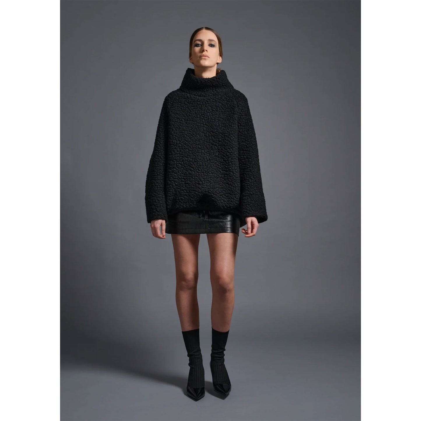 
                  
                    MEGAN HIGH NECK TOP
                  
                