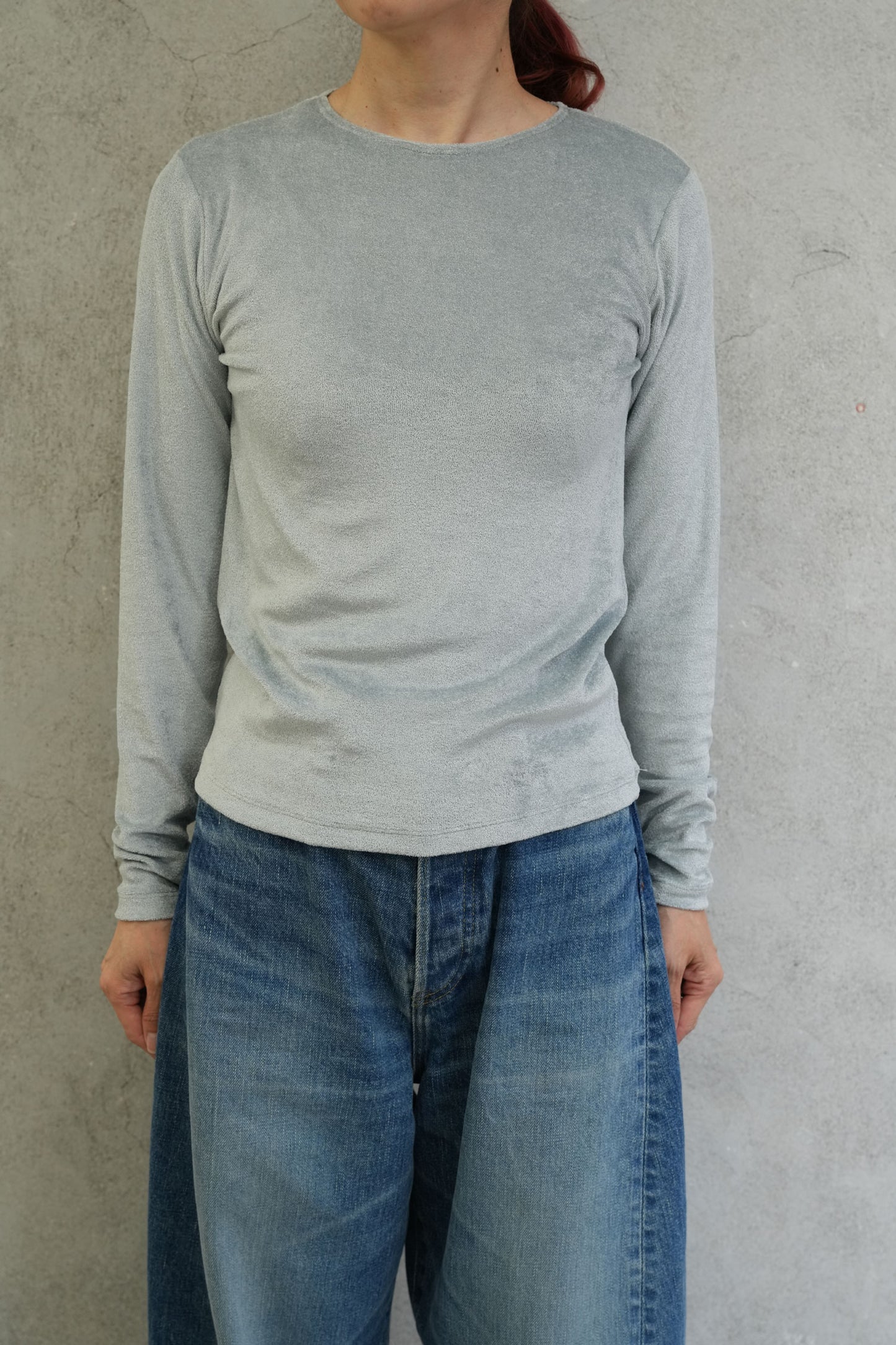 
                  
                    OMO LONG SLEEVE TEE-TOOM GREY-
                  
                