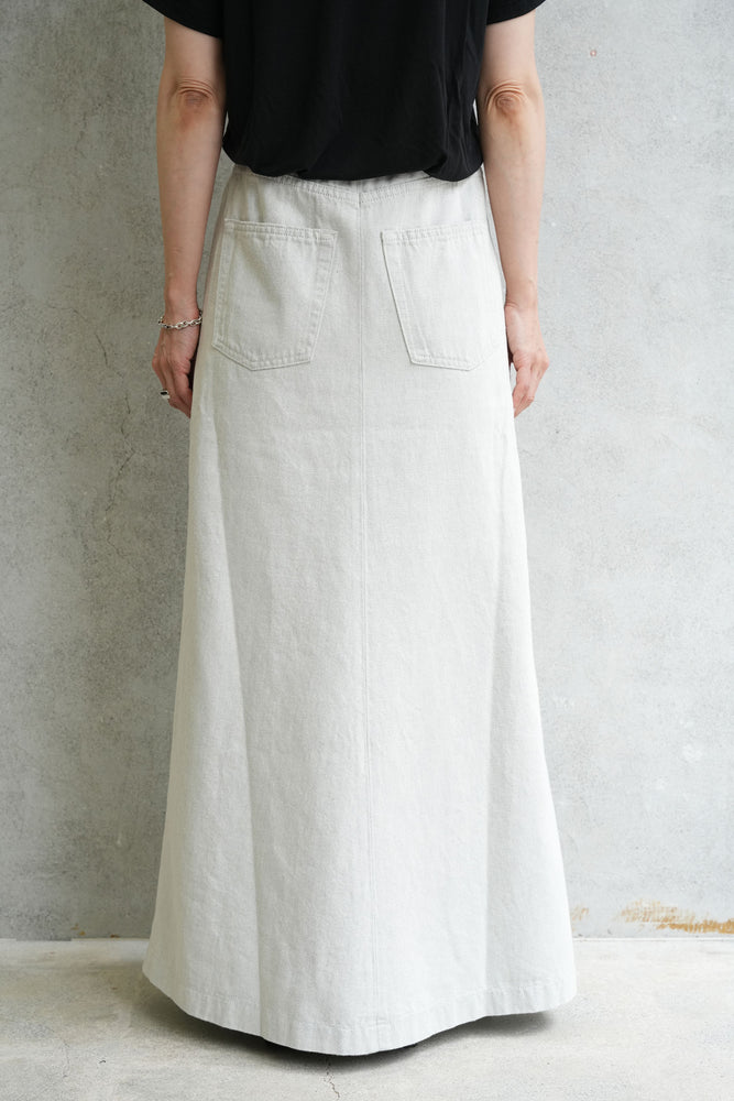 
                  
                    ARTHUR SKIRT-ECRU DENIM-
                  
                