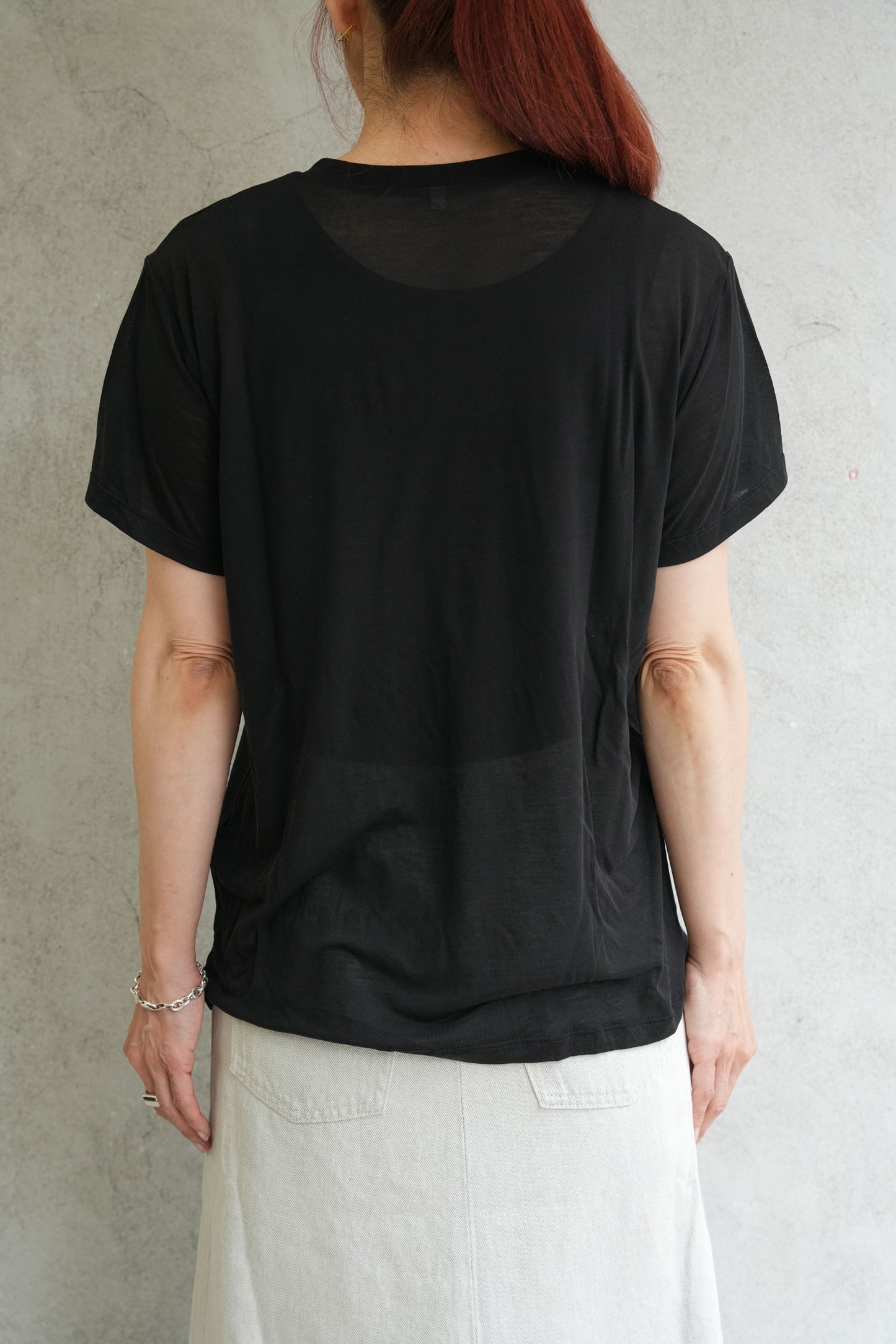 
                  
                    TEE SHIRT-BLACK-
                  
                