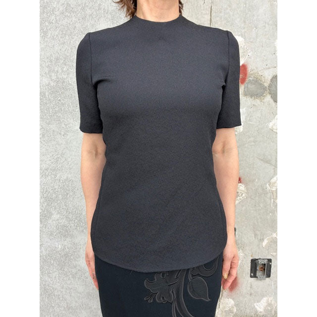
                  
                    Floral Jacquard Open Back Top -GREY-
                  
                
