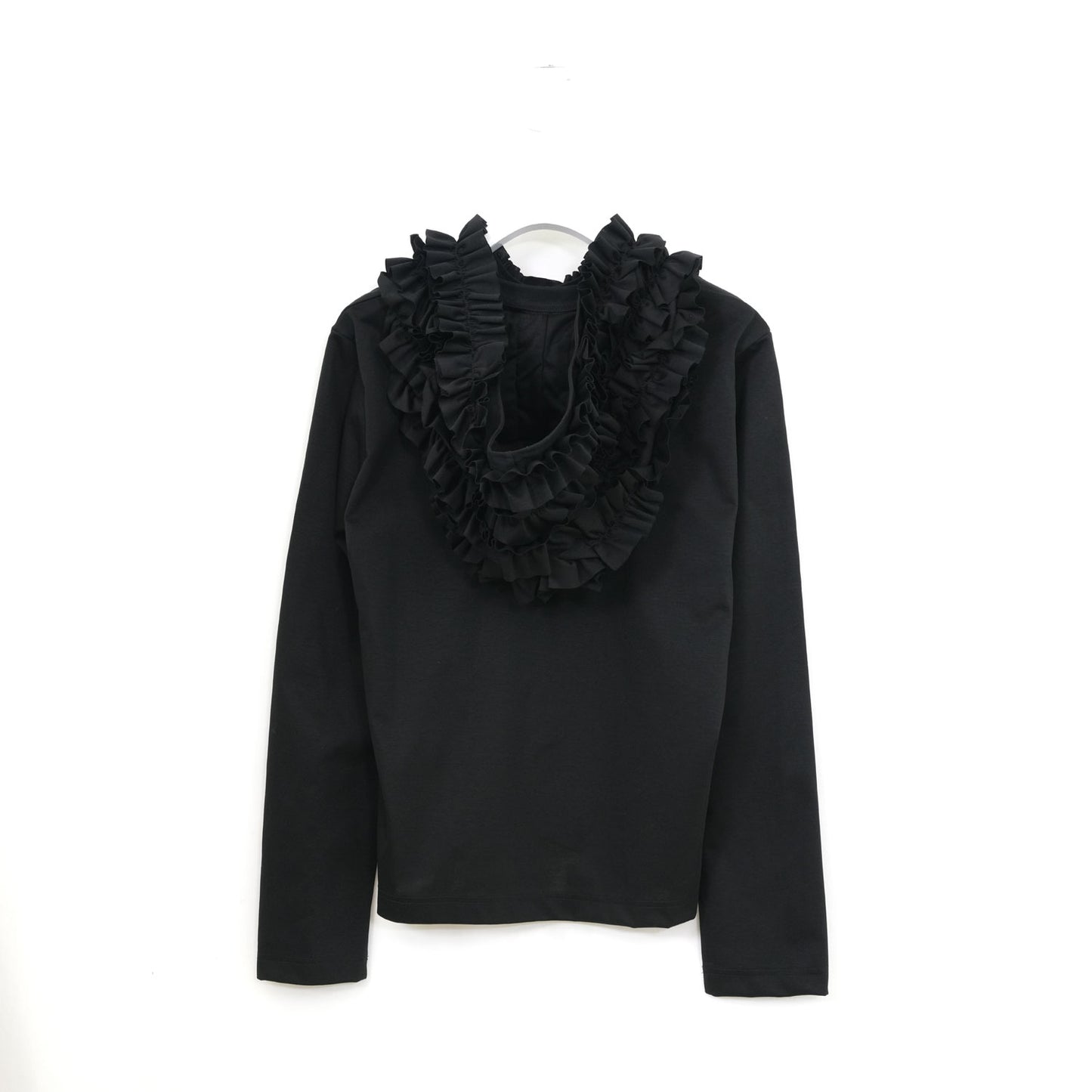 
                  
                    フリルフーディカットソー-BLACK-
                  
                