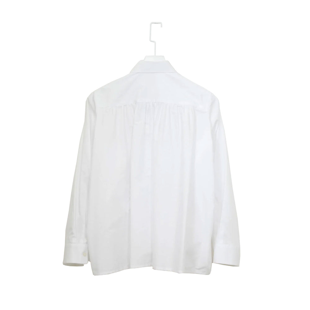 
                  
                    ブロードギャザーシャツ-WHITE-
                  
                