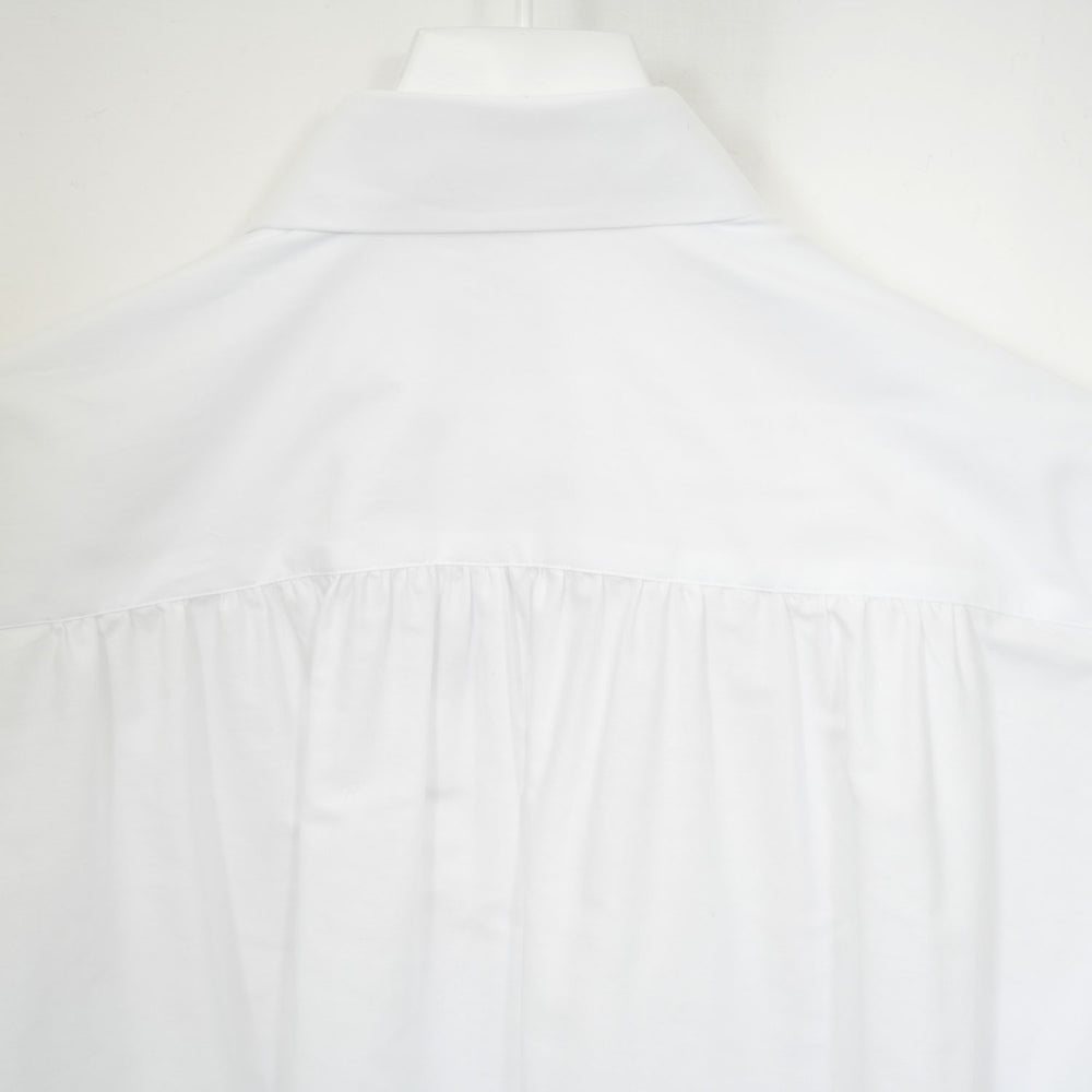 
                  
                    ブロードギャザーシャツ-WHITE-
                  
                
