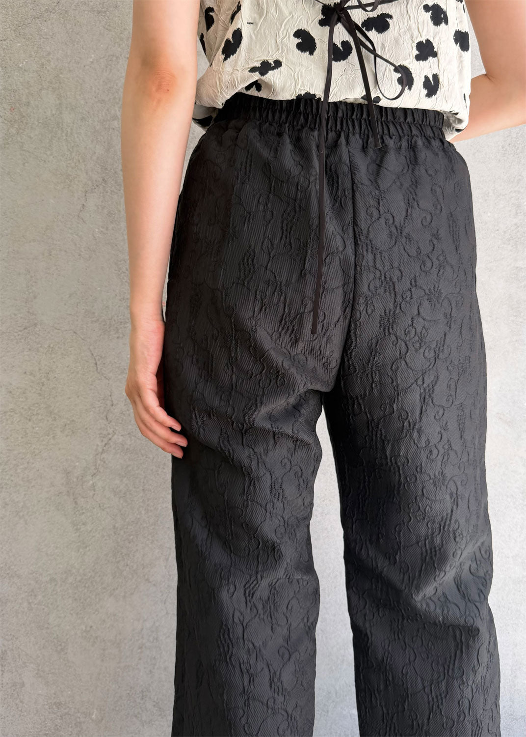 
                  
                    Arabesque Jacquard Trousers
                  
                