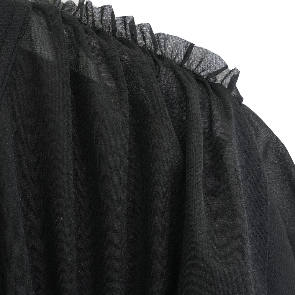 
                  
                    エステルギャザーTOPS-BLACK-
                  
                