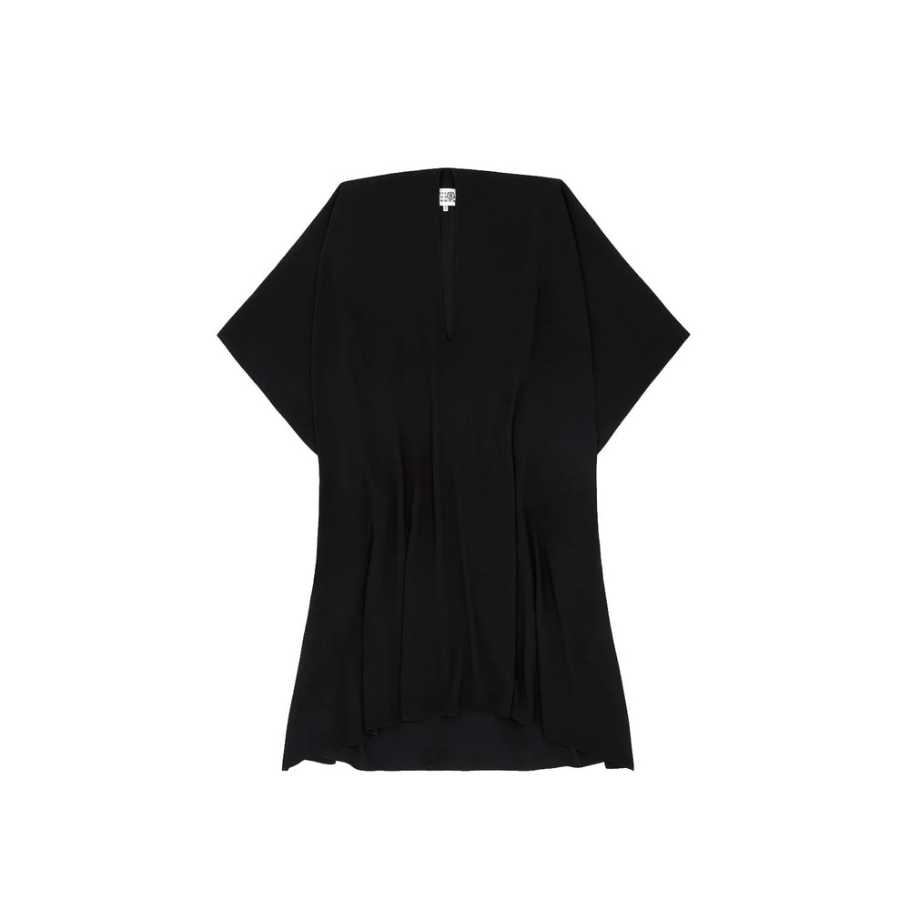 Midi dress-BLACK-