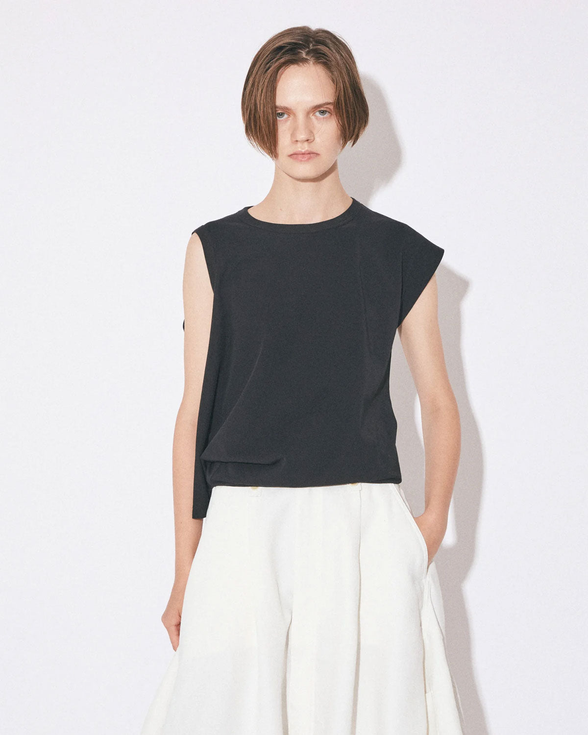 
                  
                    double-neck 40/1 ELS jersey top
                  
                