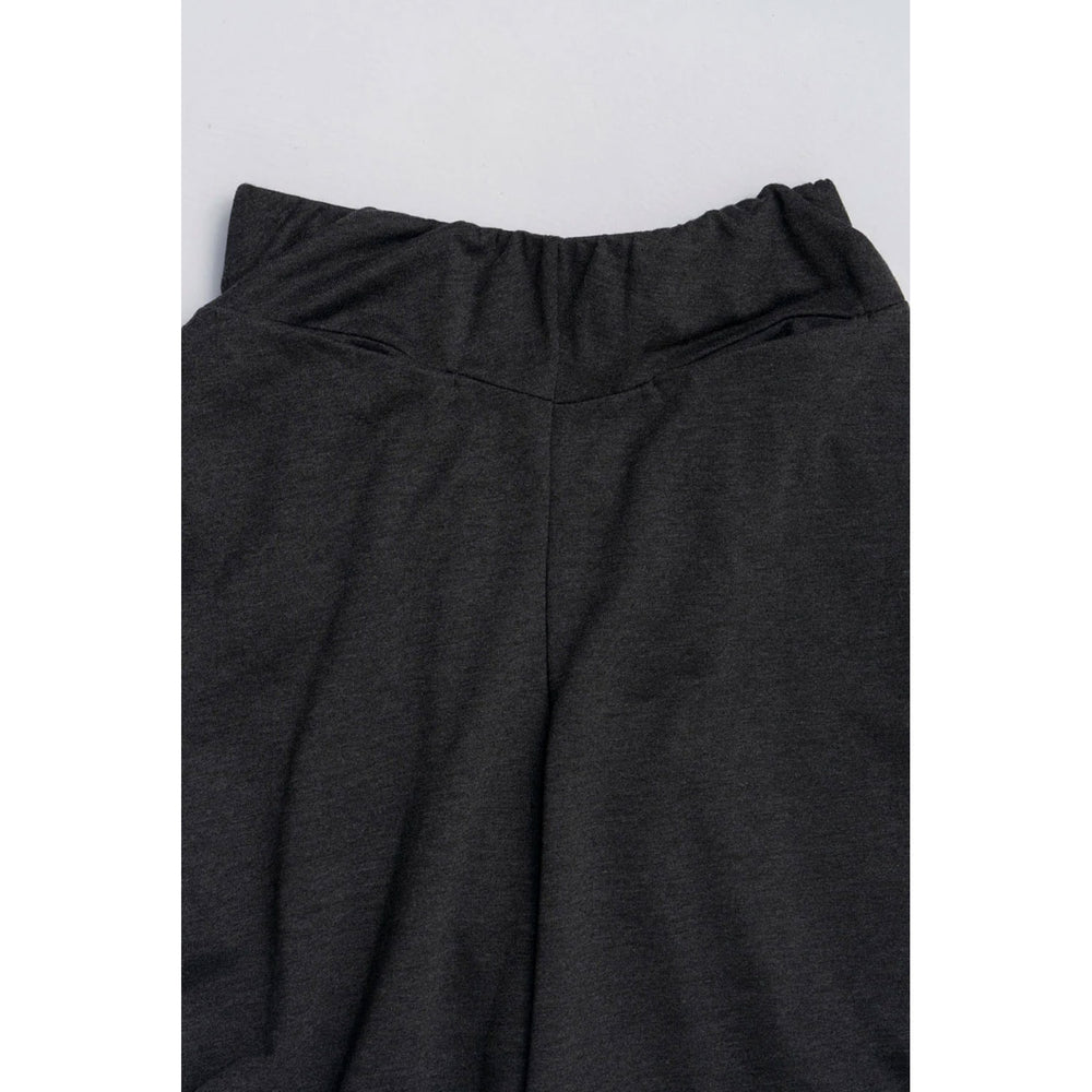 
                  
                    Drape Front Sweat Pants-C.GRY-
                  
                