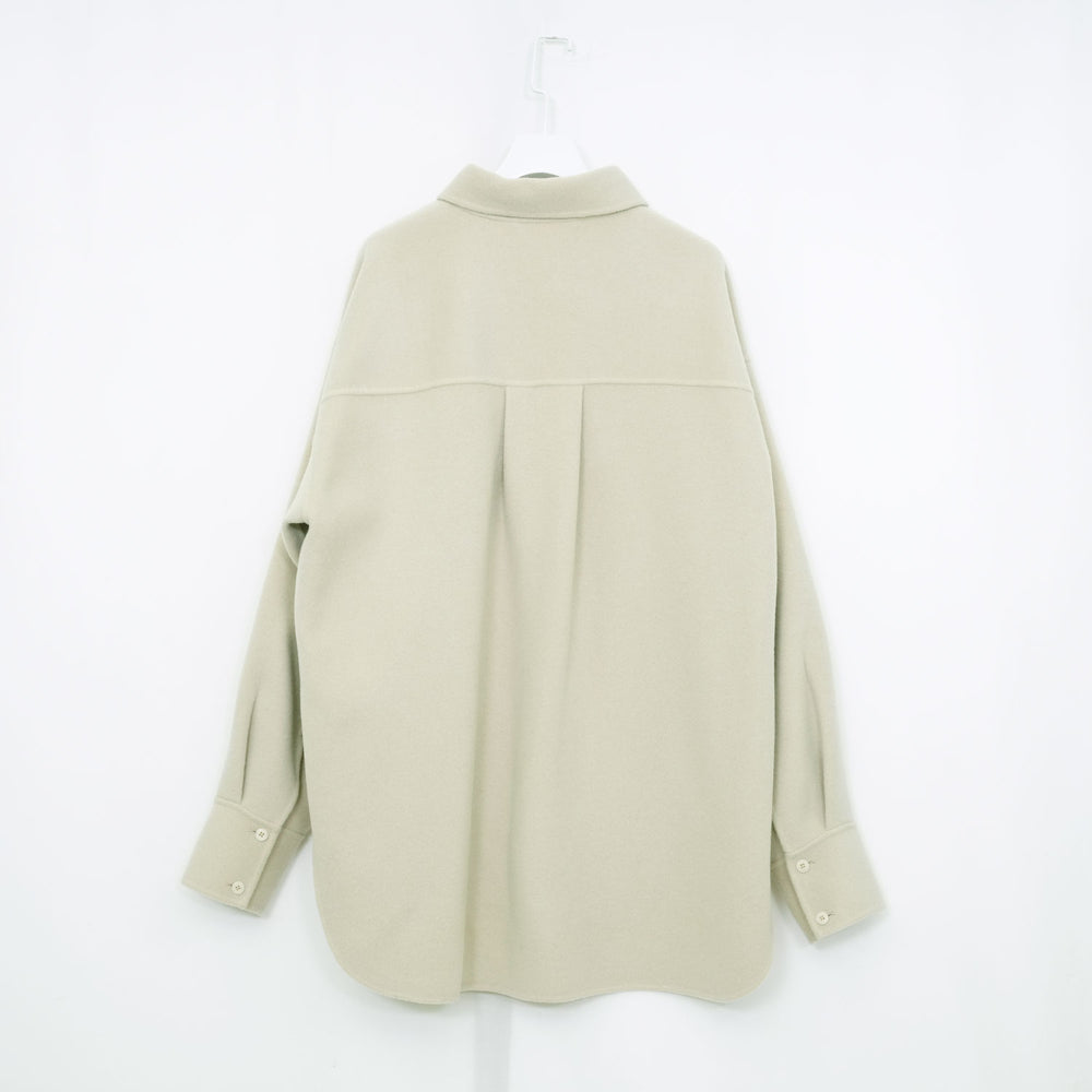 
                  
                    Wool Shirts Jacket-SAGE-
                  
                