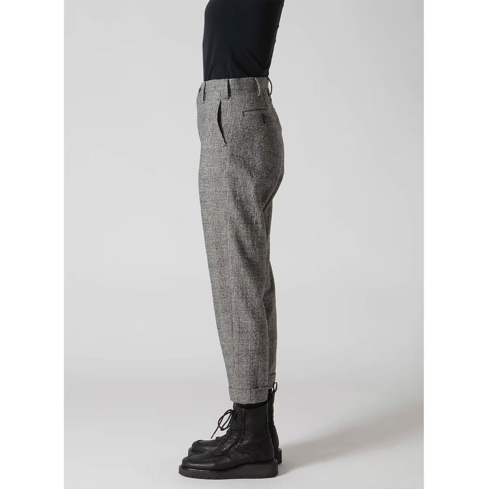 
                  
                    COTTON WOOL GLEN CHECK MACKIN SLIM PANTS
                  
                