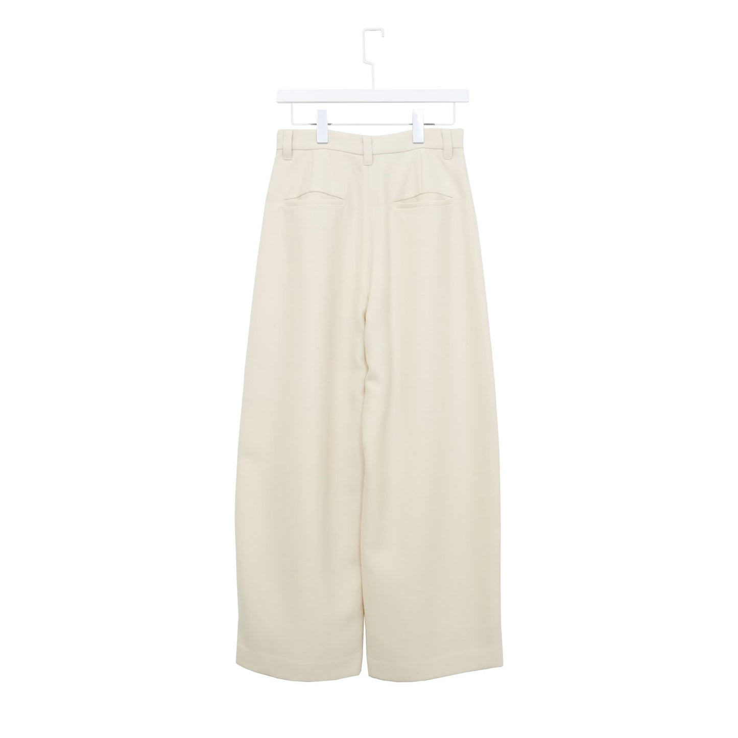 
                  
                    Wide Cocoon Trousers-ECRU-
                  
                