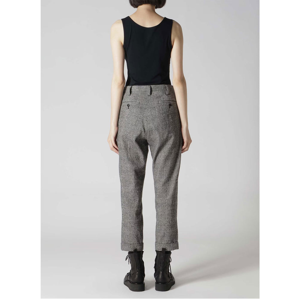 
                  
                    COTTON WOOL GLEN CHECK MACKIN SLIM PANTS
                  
                