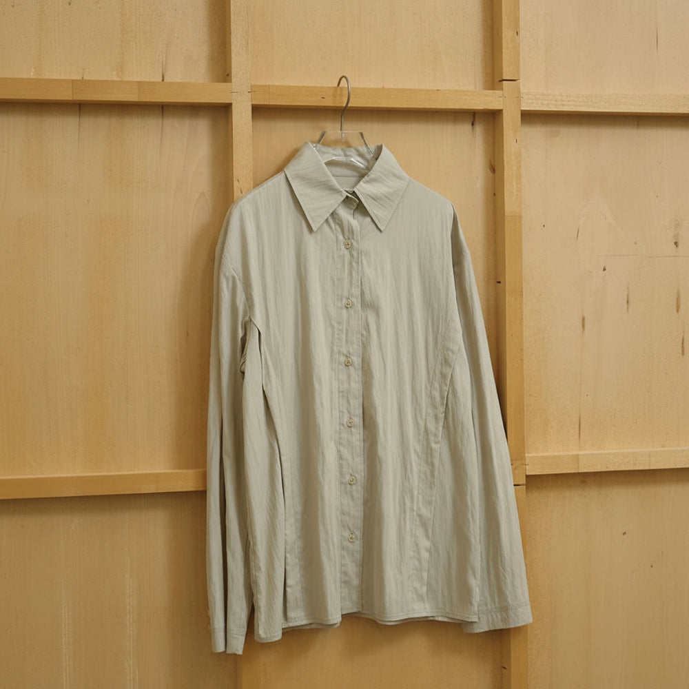 todayful Sidetuck Silky Shirts エクリュ Sidetuck Silky Shirts – OBLIGE
