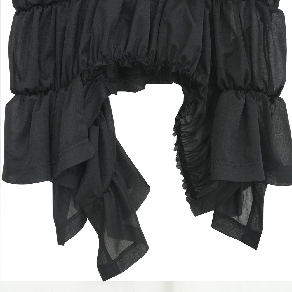 
                  
                    エステルギャザーTOPS-BLACK-
                  
                