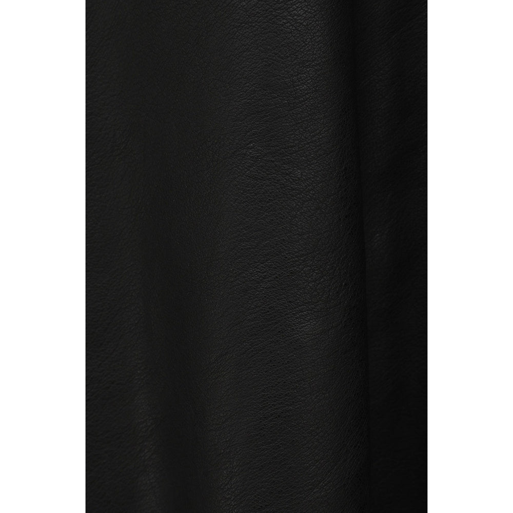 
                  
                    FAKE LEATHER BALLOON JACKET-BLACK-
                  
                