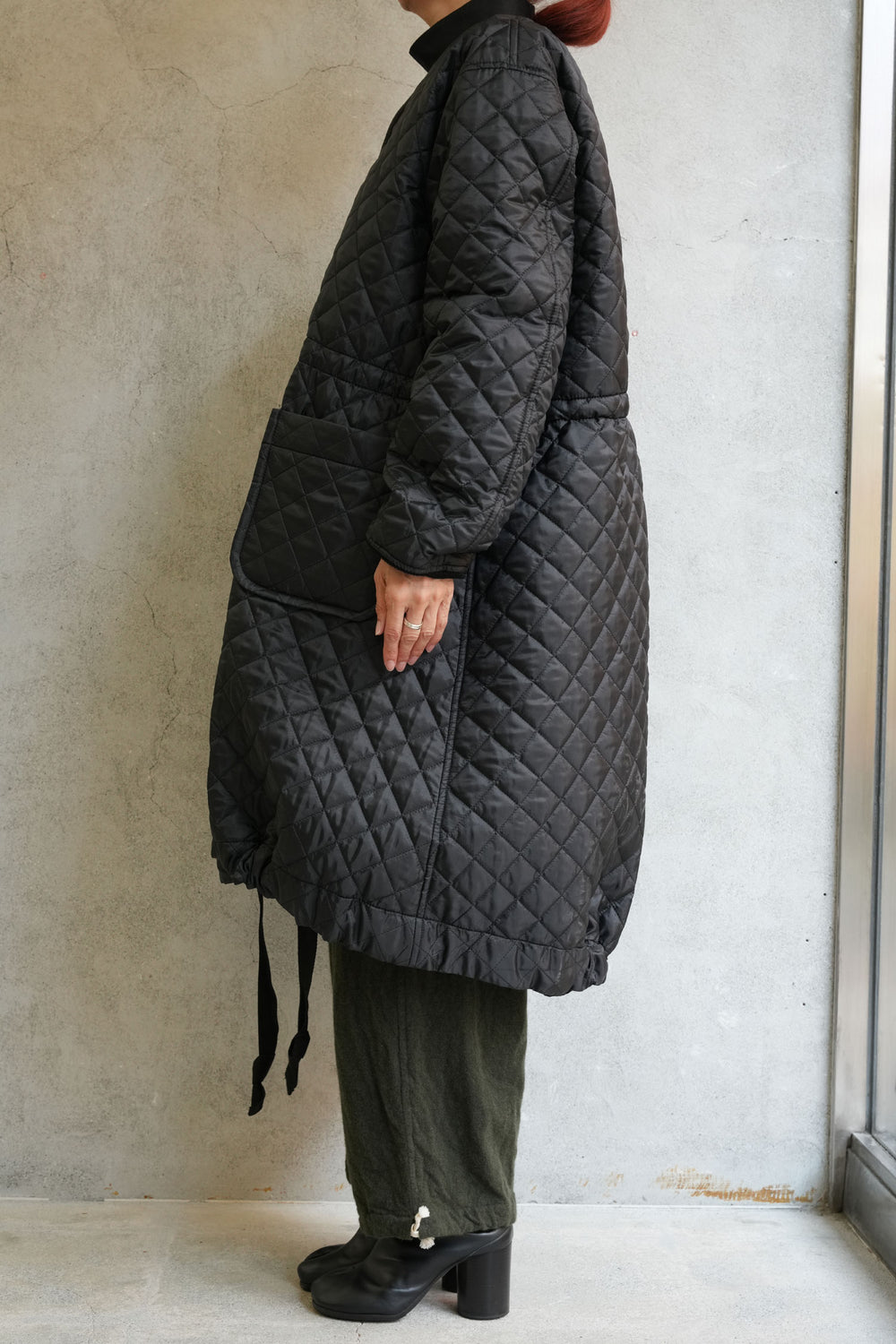 キルティングコート-BLACK- – OBLIGE