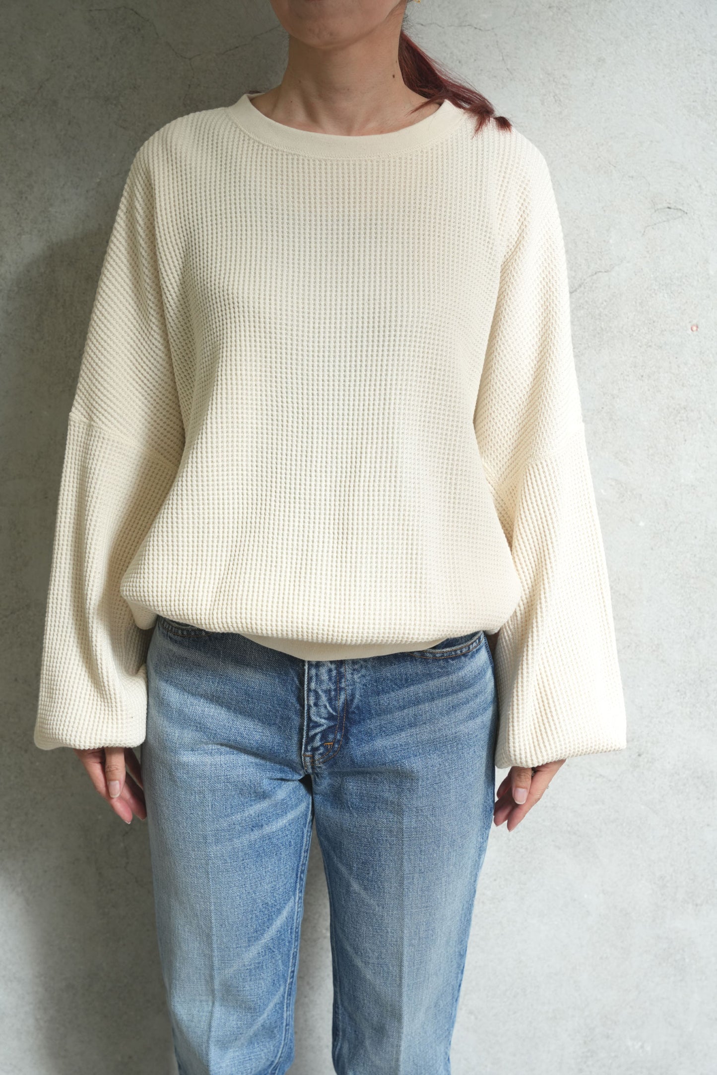 
                  
                    Thermal Dolman Tee -OFF WHITE-
                  
                